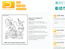 Tablet Screenshot of intelligenca.com